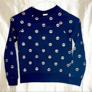 Athletics Works Girls Sweatshirt Pullover Black Size 7/8